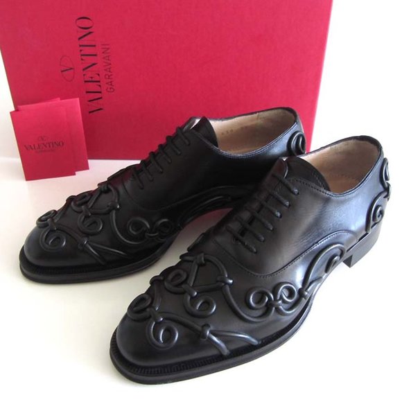 new VALENTINO Arabesque pattern dress shoes 37 / 7 - Picture 1 of 8